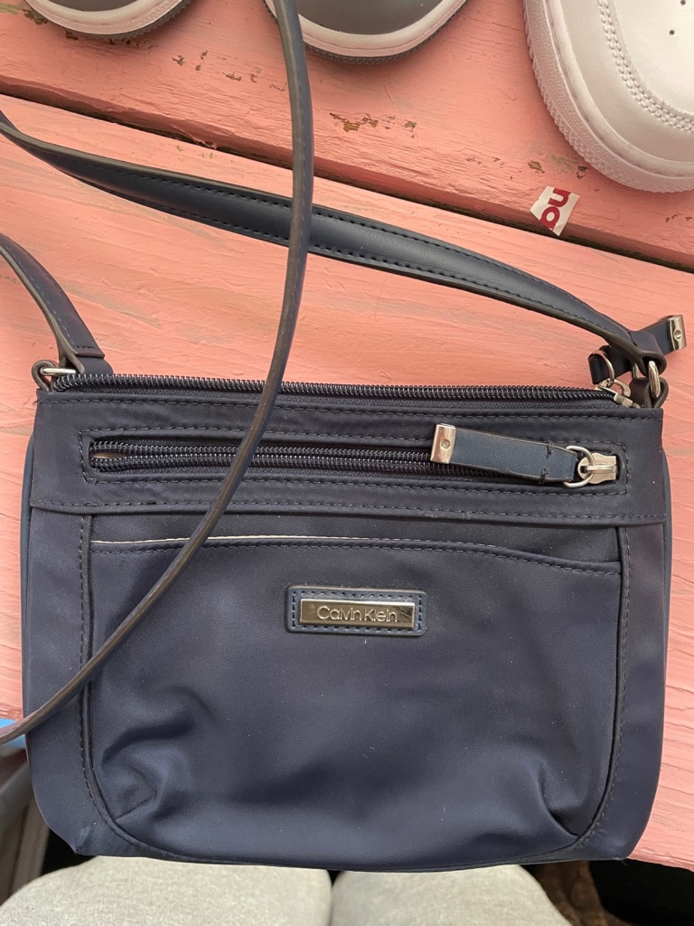 Calvin Klein Navy Crossbody Shoulder Bag